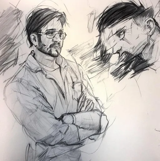 Prompt: Create a sketch  