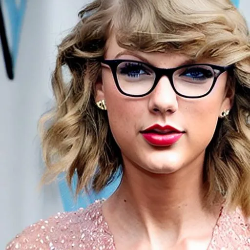 Prompt: Taylor swift in glasses