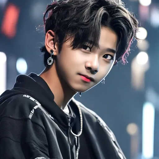Prompt: Felix from Stray Kids