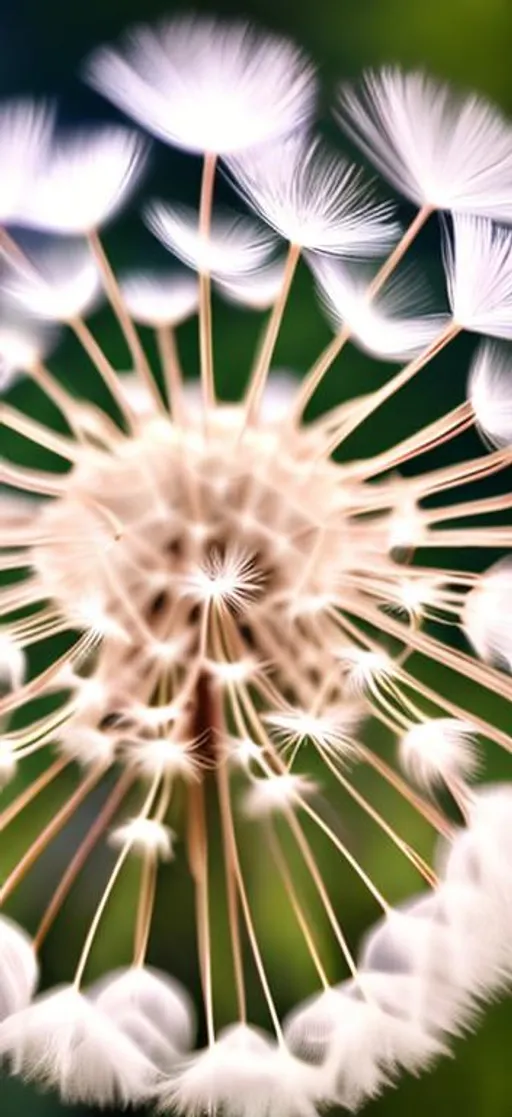 Prompt: Abstract dandelion