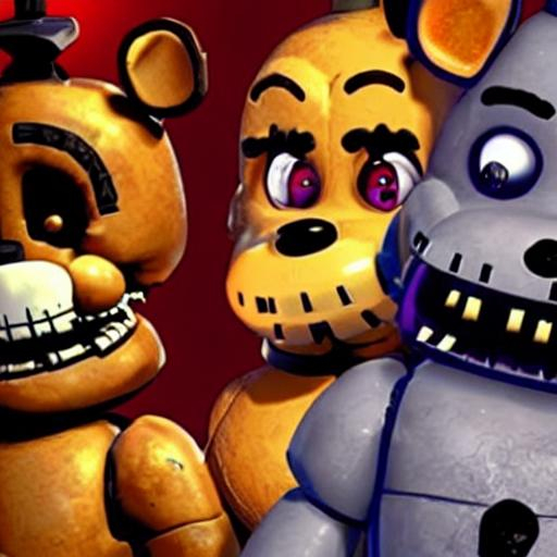 promo image of five nights at freddys OpenArt