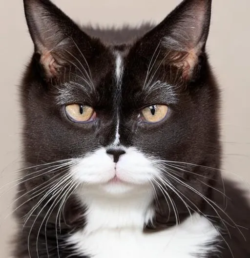 Prompt: A cat mixed with a dog