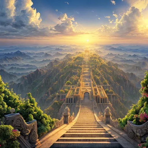 Prompt: Highest place in heaven,intricate, HD, 4k