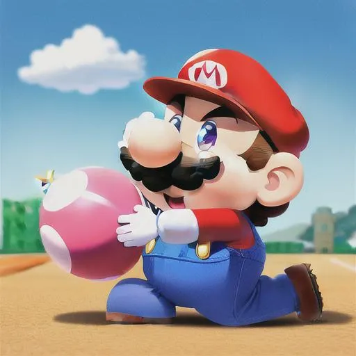 Prompt: Mario