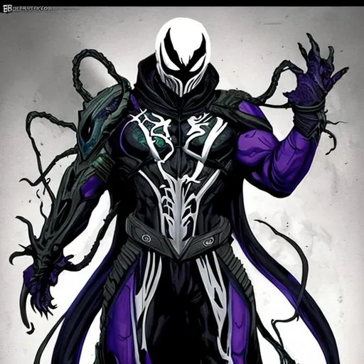 Prompt: Venom as a destiny Warlock