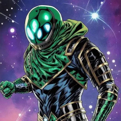 Prompt: Marvel's mysterio armour