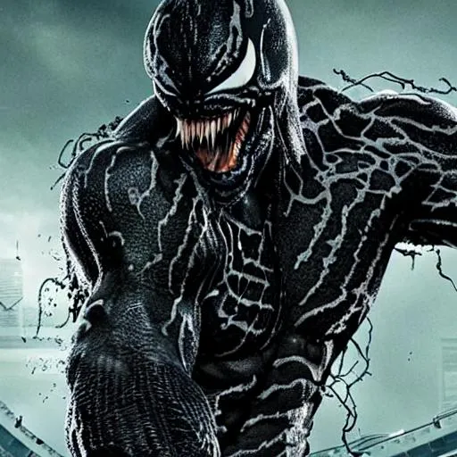 Prompt: highly detailed promo image of venom


