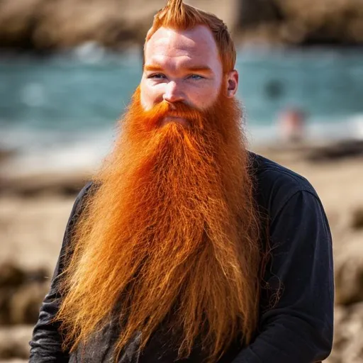 Prompt: Barbe rousse