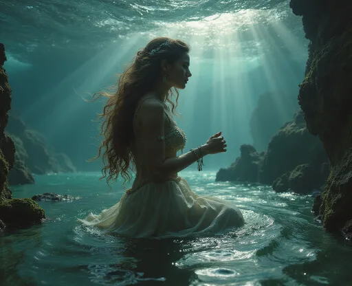 Prompt: A siren from the deep came to me
Sang my name my longing
Still I write my songs about that dream of mine
Worth everything I may ever be
