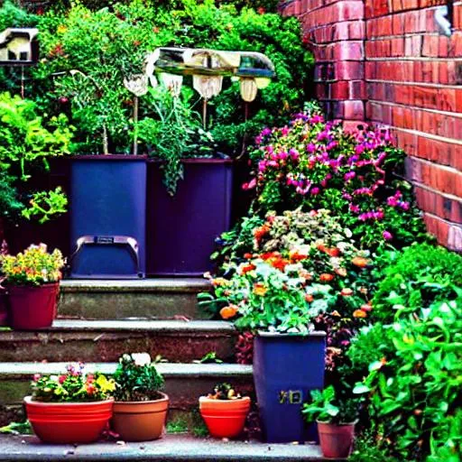 Prompt: night-time: 2.0, garden, multicolored flowers, flower pots, pots, planter boxes, entryway, dark sky, dark clouds, 
very soft █►green◄█ theme, dark shadows, dark walls, dim lights, (some cyan small things:0.8), 
♦♦ doorstep, letterbox, front porch, porch, foyer, stool, garden bench, butterflies, bees, flowers, watering can, garden tools, hair flower, hair ribbon, pail, 

■■ {{{{best quality, 8k resolution photography, artistic photography, photorealistic, masterpiece}}}}, 