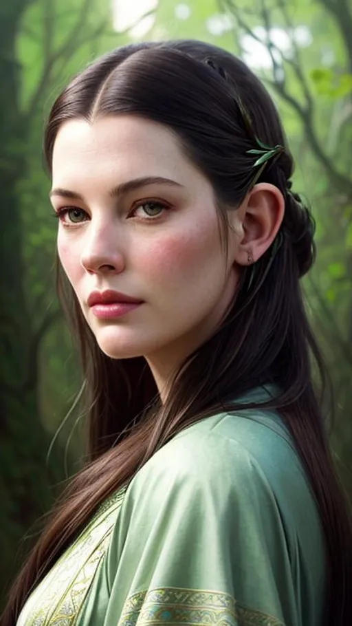 Please Create A Portrait Of Liv Tyler As Arwen Und Openart