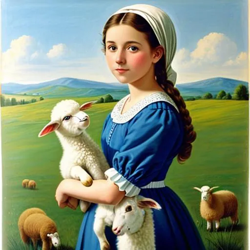 Prompt: Mary had a little lamb.