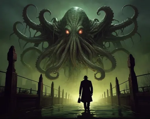 Prompt: Lovecraftian horror 