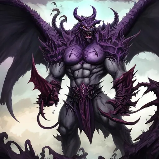 Prompt: demon king behemoth