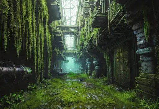 Prompt:  creepy world of sewers, mossy, radioactive glow, blue hue, very detailed, cinematic, cinematic lighting, ultra detailed, exotic, vivid detail, beautiful soft lighting, life like, photorealism, studio lighting, fantasy, dark, overgrown, mossy, retro-futuristic, post-apocalyptic, industrial design, construction machine, dirt, dirty, view from side, photorealistic, high density of details, object rendering, retro-futuristic, post-apocalyptic, industrial design, dirt, dirty, view from side, photorealistic, high density of details, object rendering, realistic, award wining photogrpahy, wide angle,