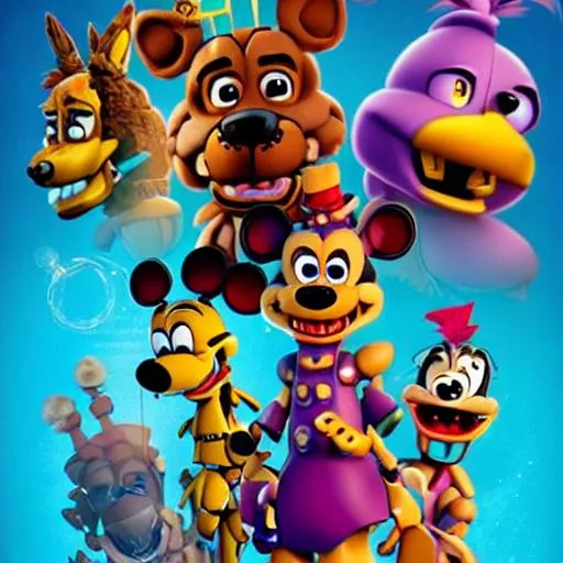 movie about fnaf disney