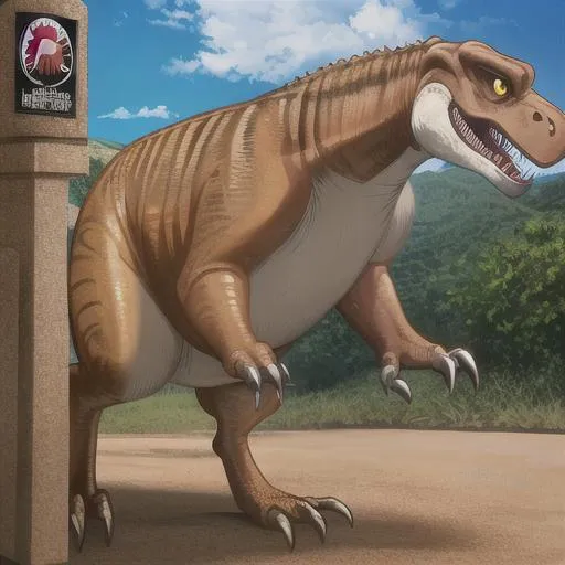 Prompt: High detail, high quality, full body, Jurassic Park, paleontologist, poster, {{{velociraptors}}}
