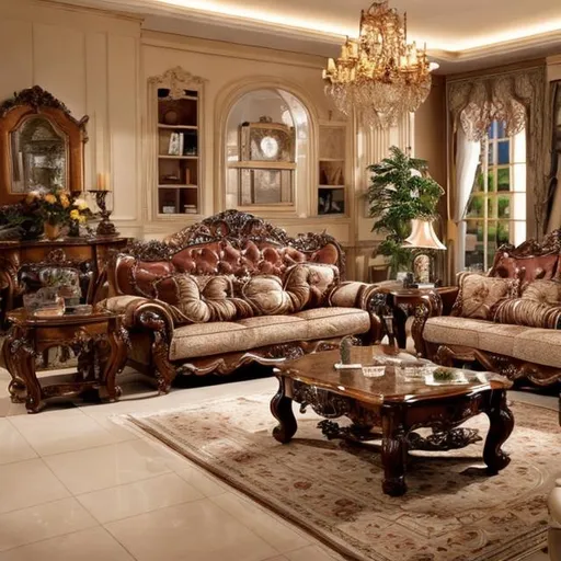 home interior design with beautiful furniture