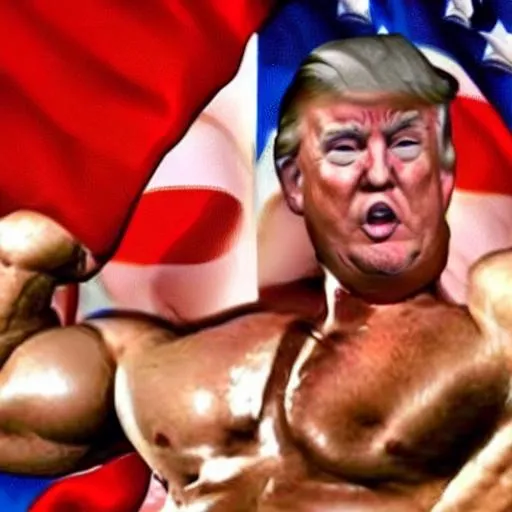 Prompt: buff trump