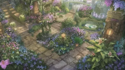 Prompt: Beautiful Magical Garden