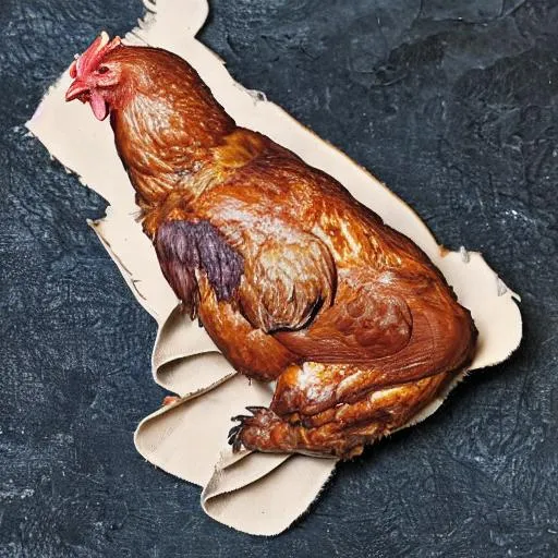 Chicken leather | OpenArt