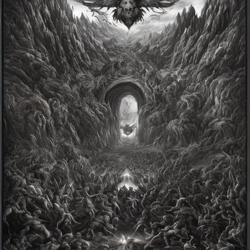 Prompt: Generate an artwork depicting a dramatic and symbolic battle between the forces of good and evil. The scene should be epic in scale, set in a fantastical landscape. On one side, visualize characters and elements representing goodness, such as radiant figures, angels, or symbols of light. On the opposing side, depict sinister and malevolent forces, with dark and menacing figures or symbols of darkness.

Use dynamic composition and contrast to emphasize the clash between these two opposing forces. Show the struggle through intense action, magical elements, and powerful emotions. Let the visual elements symbolize the eternal and universal struggle between these two fundamental concepts.

The overall atmosphere should convey a sense of tension, but also the potential for hope and triumph of good over evil.