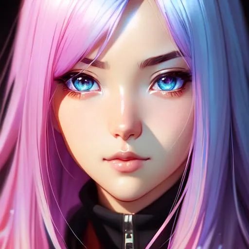 Prompt: closeup face portrait of a bill from left 4 dead, smooth soft skin, big dreamy eyes, beautiful intricate colored hair, symmetrical, anime wide eyes, soft lighting, detailed face, by makoto shinkai, stanley artgerm lau, wlop, rossdraws, concept art, digital painting, looking into camera