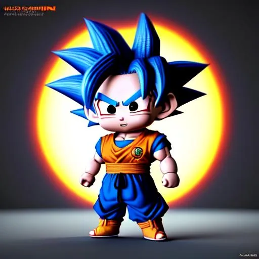 Lightning Dragon Ball Super Saiya Son Goku Anime Cartoon Model