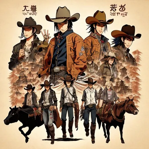 Manly Cowboy Anime Characters by Churaka on DeviantArt-demhanvico.com.vn