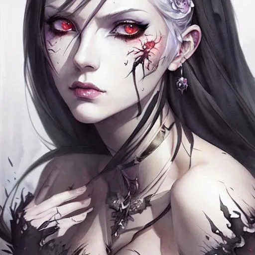 queen of death, anime Character Design, Unreal Engin... | OpenArt