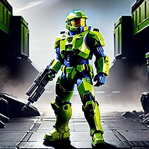 Prompt: Master Chief Ultra HD 20k 40k 1000k