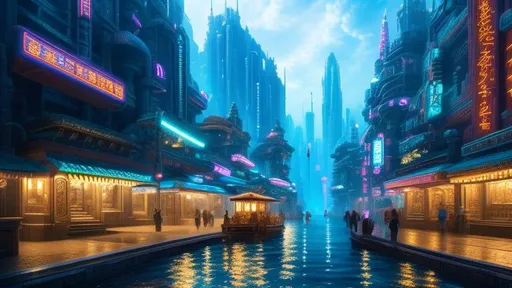Prompt: > Atlantis, City, Cyberpunk, City in the sea, 4K, HD, intricate detail, high quality, high detail, masterpiece, intricate facial detail, high quality, detailed face, intricate quality, intricate eye detail, highly detailed, high resolution scan, intricate detailed, highly detailed face, Very detailed, high resolution