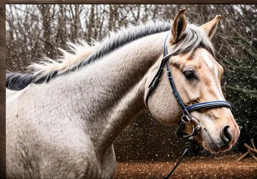 Prompt: Ultra realistic, beautiful horse, perfect Symetric