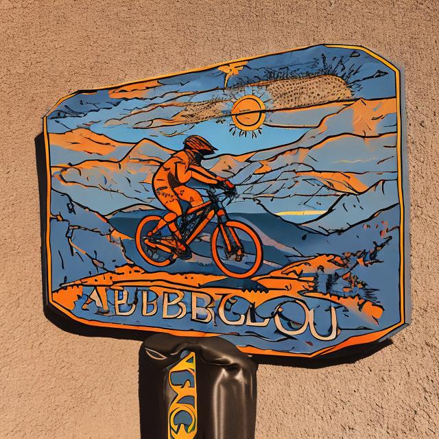 albuquerque mountain bike zia sun sign
