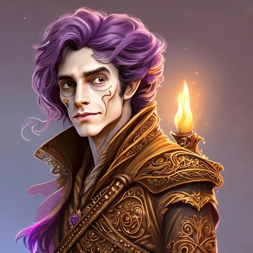 Prompt: Full body splash art of a sweet, young, expressive, smiling male undead zombie bard, mummified face, closed eyes, shoulder long black hair, skinny, bony, reddish purple noble clothes with puffy sleeves, floppy hat with feathers, D&D, dnd, fantasy, highly detailed, sharp focus, digital painting, trending on artstation, 4k, 8k, unreal engine