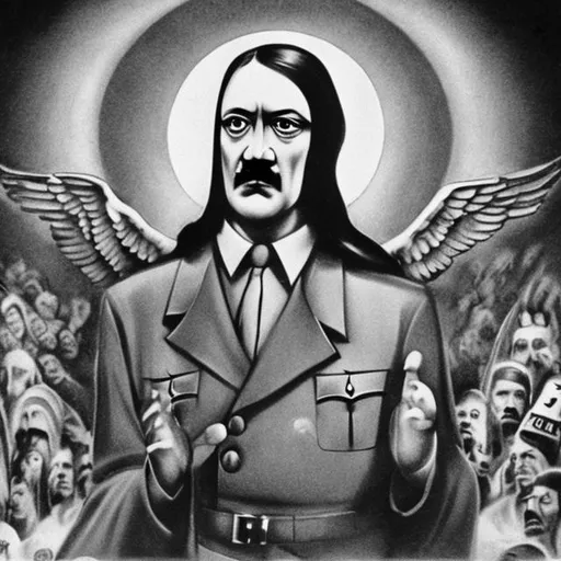 Prompt: Hitler Jesus