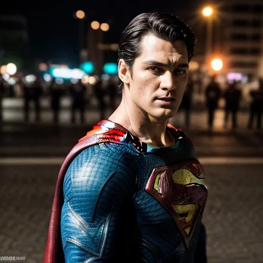 ArtStation - Brandon Routh Superman Suit Man of steel