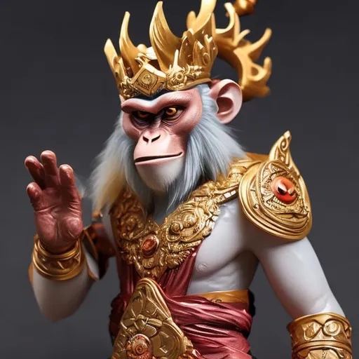 Prompt: e.g. monkey king carton
