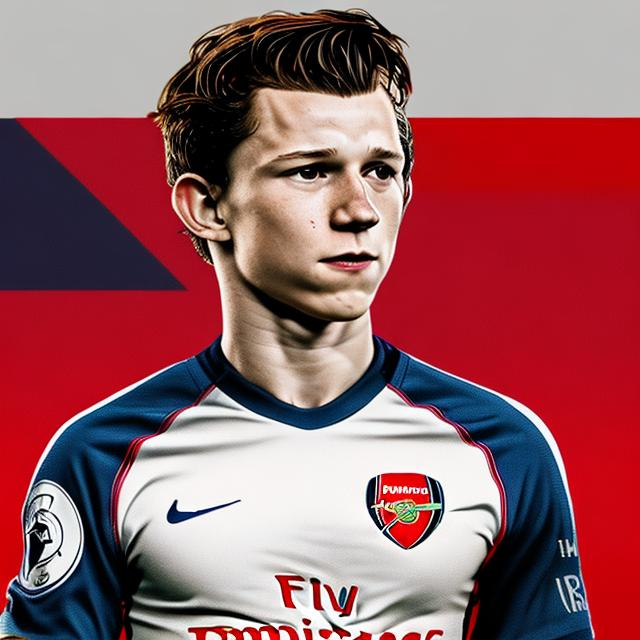 What if Tom Holland played for Arsenal | OpenArt