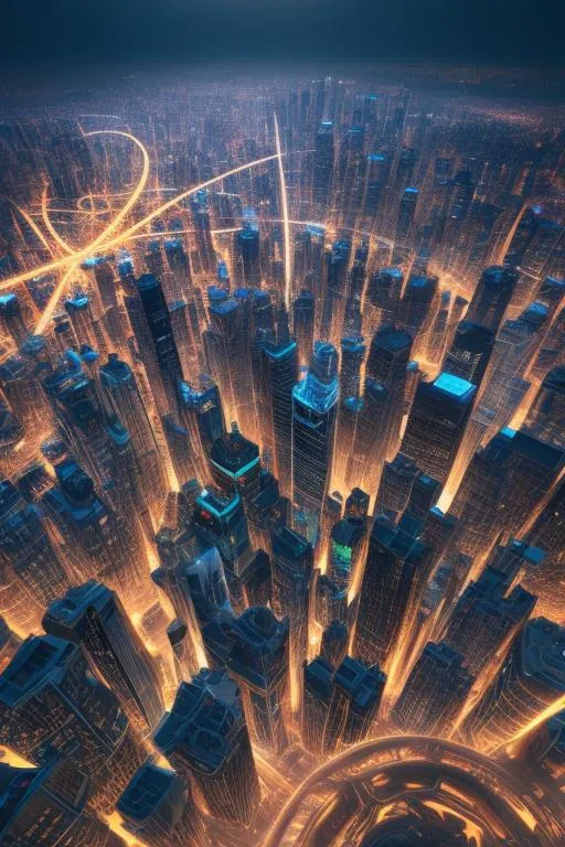 Prompt: UHD background, HDR, 8K, RPG, UHD render, HDR render, 3D render cinema 4D, cinematic light, high res intricately detailed complex, bright modern city at night swirling inwards, high quality, fantasy, sci-fi, earth being twisted and spiraling upwards
