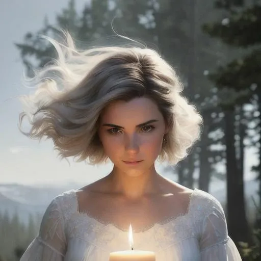 Prompt: ((Masterpiece, best quality))
{Alex Chow | Greg Rutkowski | ArtStation}.
Painting of a beautiful white woman in her 20s spinning in her dress. (fluffy hair). (Soul: 1.6) (Madness: 1.7) (Characteristics: 1.6). (wood cabin background | candles)
Detailed face. Detailed eyes. Highly detailed. 
(UHD:1.2), HDR, 8K, Unreal Engine 5. Highly accurate lighting, and extraordinary reflection. 
