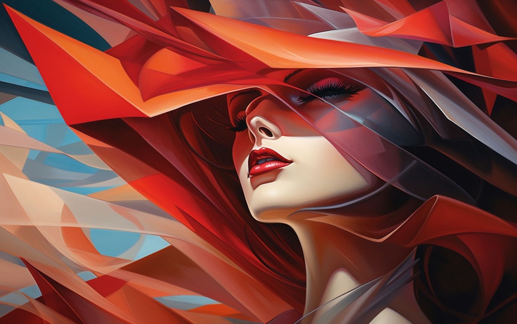 Prompt: it features a spitting out of a shard, in the style of bold brush strokes, comic art, color-field painter, dark red, uhd image, georgy kurasov, pencil art illustrations