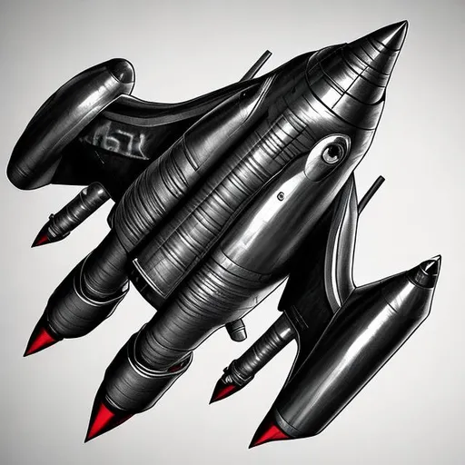 Prompt: a rocketship in a realism style
