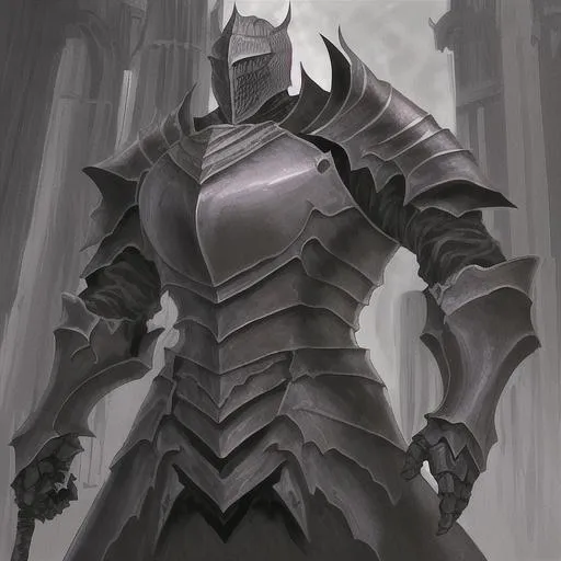 Prompt: Knight, badass, dark fantasy
