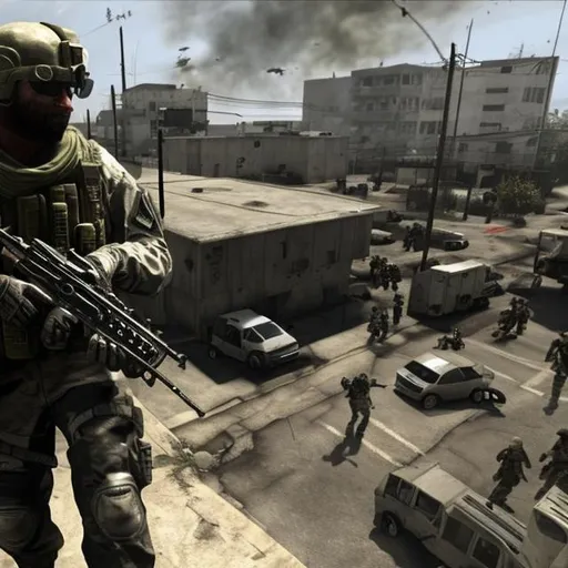 Prompt: call of duty Modern Warfare 2