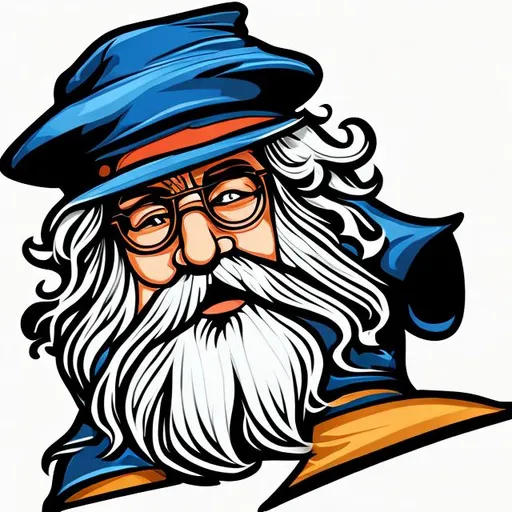 Prompt: wizard svg image