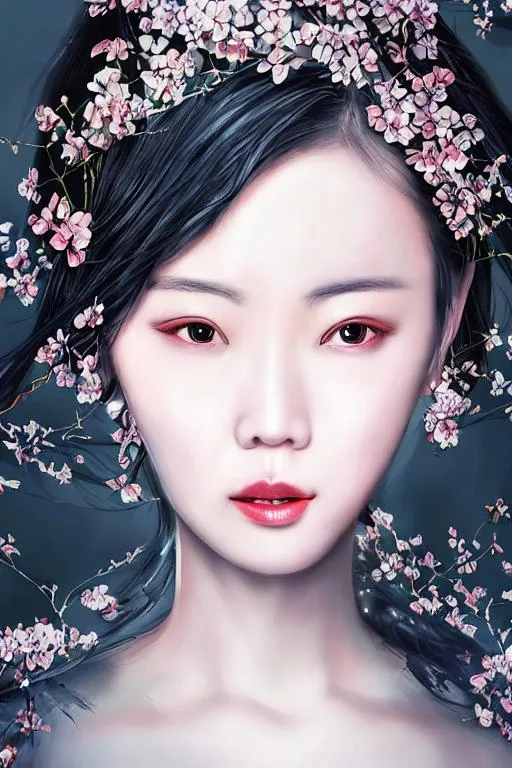 Prompt: Photo realistic portrait of Chinese women secret agents, beautiful, pretty, enchanting, hyper detailed, smooth, details, 8K, dramatic, focus, full shot, fantasy, realistic,