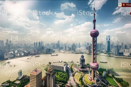 Prompt: City of Shanghai. Image to Image
