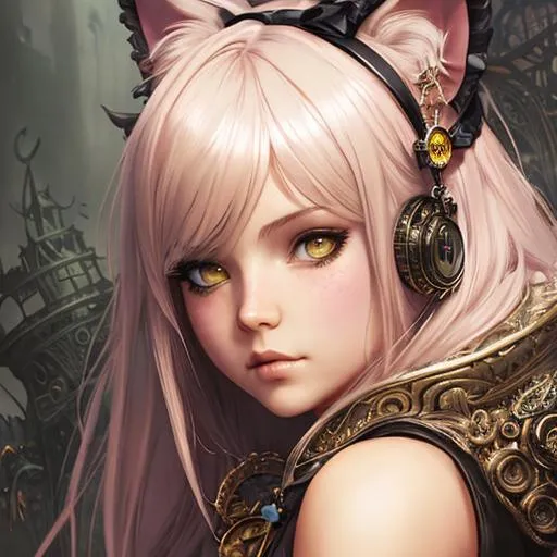 Prompt: girly concept splash art character ((by Aleksi Briclot)), ((by Guillermo del Toro)), ((by Bastien L. Deharme)), ((by Antonio J. Manzanedo)), ((by Jesper Ejsing)), ((by John Atkinson Grimshaw)), ((((catgirl Neko)))), ((high-quality)) ((high-detail)) ((highly-detailed)) ((exquisite)) ((minute detail)), ((photorealistic)), ((4k UHD Wallpaper)), ((breathtaking)) ((masterpiece)) full-body posing.
A hyper detailed julia sets mandelbrot full body fractal detailed Beautiful mature woman, detailed beautiful face, golden silk, wearing vaporous diamantine night dress, discrete makeup, glowing up, large curly rainbow color balayage hair