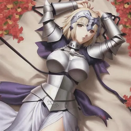 Prompt: Jeanne d'arc fate